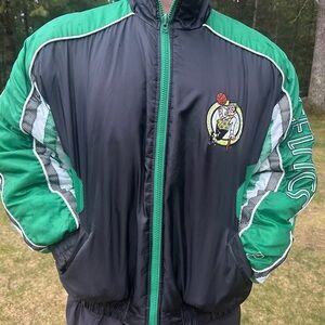 Black and Green Bomber Jacket